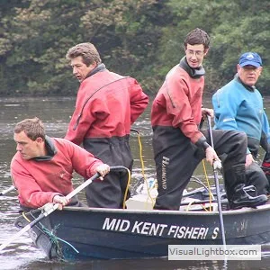 Hammond Industrial drysuit. Commercial river and lake maintenance drysuit.